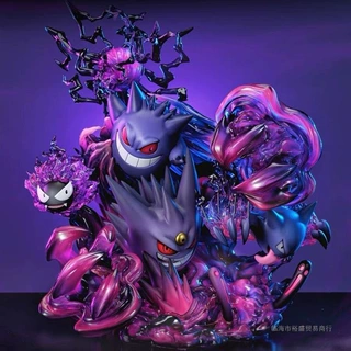 宝可梦手办 幻想屋耿鬼进化组 异色耿鬼 宠物小精灵 网红手办模玩