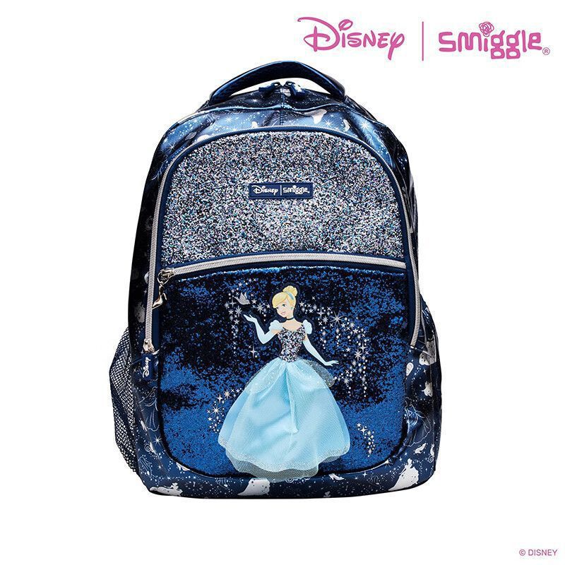 Smiggle grande kt Stitch mochila de gran capacidad de descompresión de doble hombro de dibujos animados