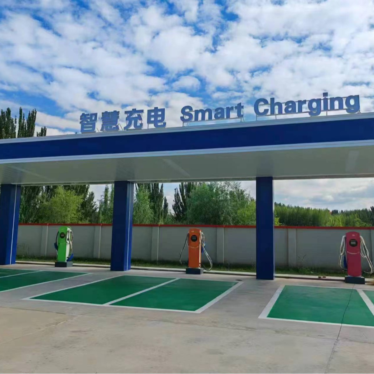 国标新能源汽车7KW至960KW各类型直流双枪充电桩快充商用通用