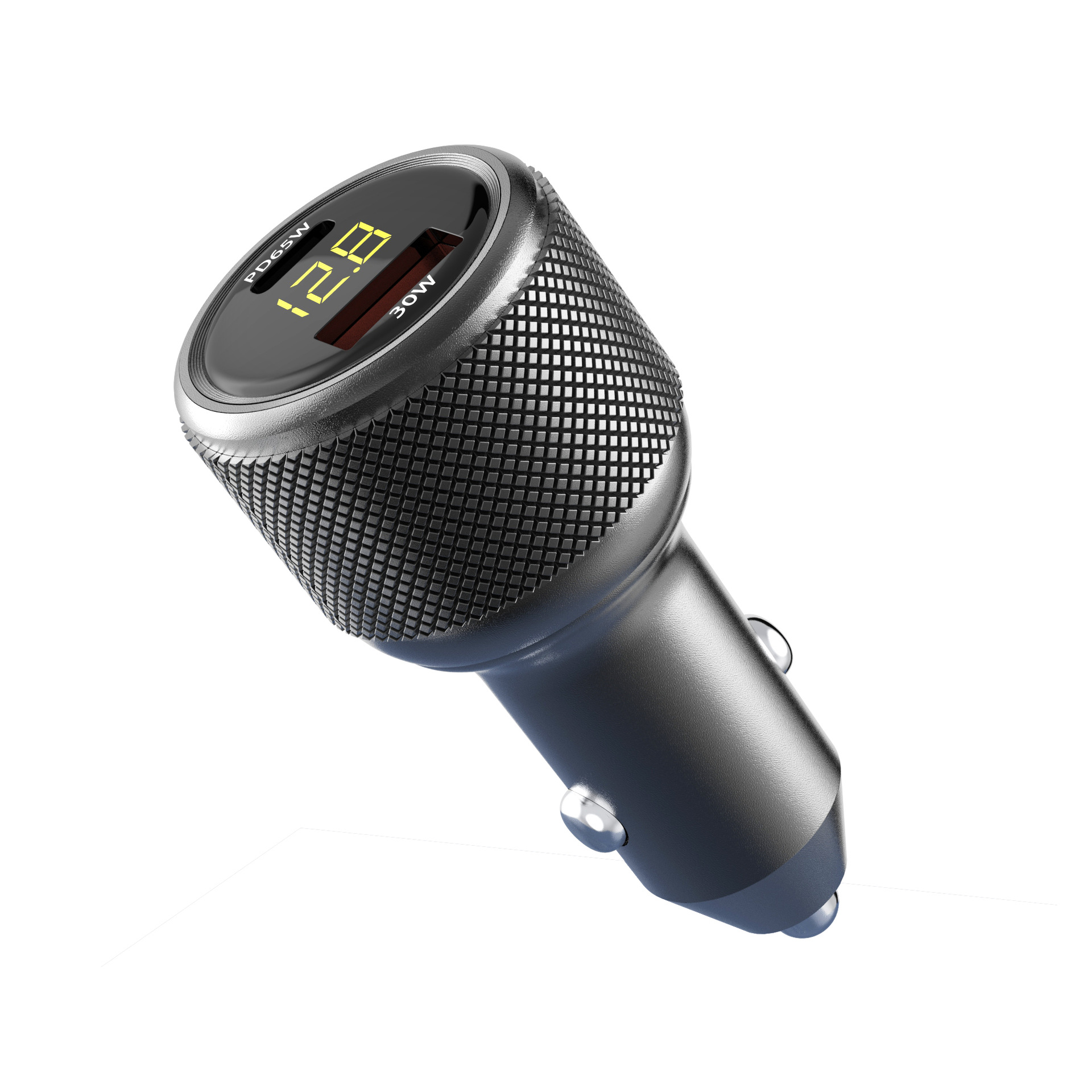 LeMing 65W Fast Charging Car Charger PD Car Charger Compatible with iPhone 17, Huawei Phones, MacBook Laptops