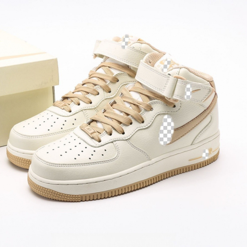 Original box Air Force 1 classic AF1 mid-top new style couple's sports and casual unisex trendy non-slip and wear-resistant sneakers Original box Air Force 1 classic AF1 mid-top new style couple's sports and casual unisex trendy non-slip and wear-resistant sneakers