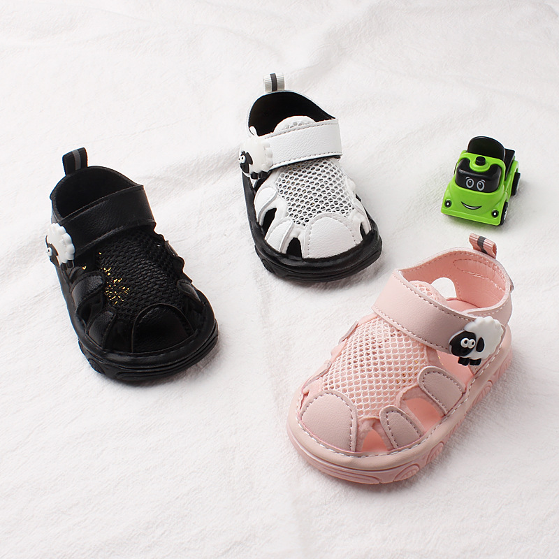 Baby sandals summer children's shoes baby toddler shoes soft bottom non-slip 0-2 years old boys and girls shoes batch delivery 2788