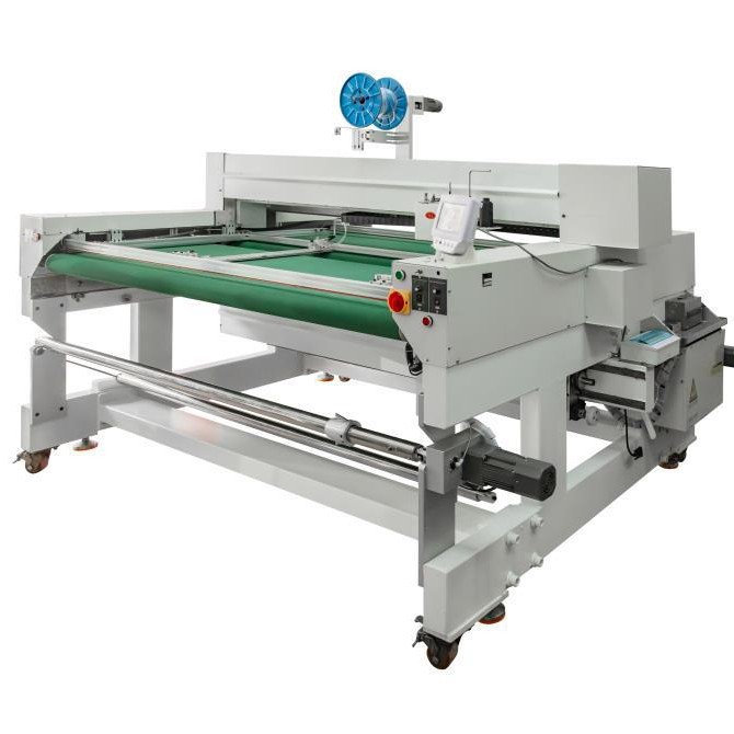 Máquina de coser de patrón de alambre de calor sin base para chaleco de manta eléctrica alambre de calor automático de enrollamiento de aguja