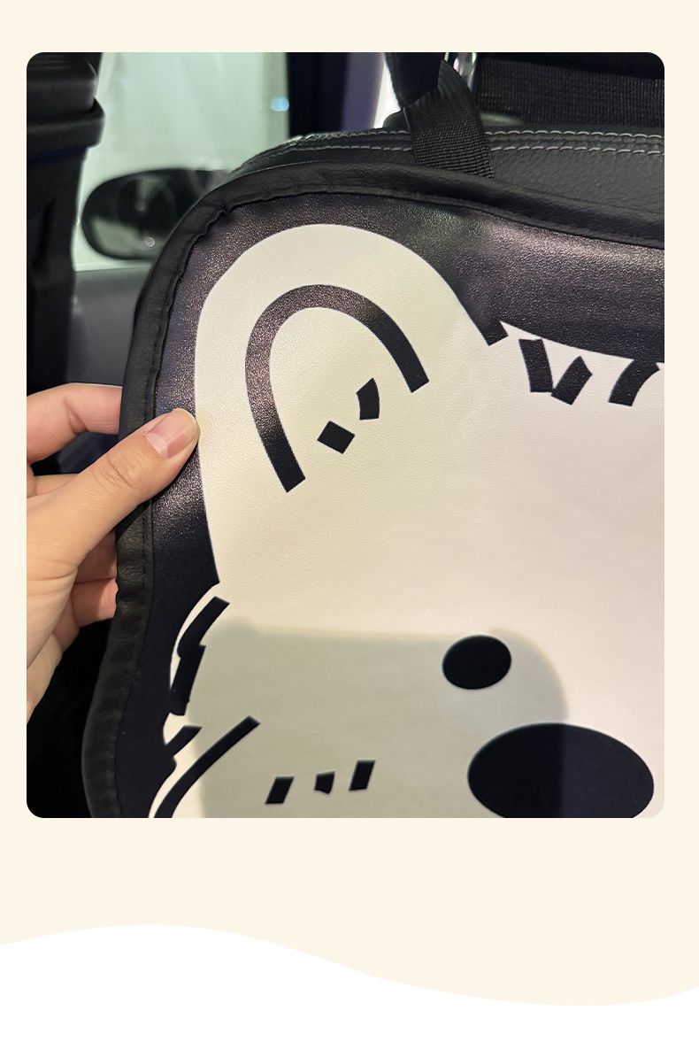 Car Anti-Kick Pad, Universal Rear Seat Back Anti-Dirty Protective Pad, Kidsren's Car Rear Seat Protective Pad, Anti-Kick Pad