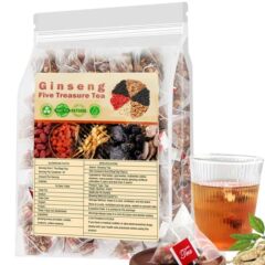 国境を越えた対外貿易Ginseng fifivetreaxtea、人参五宝茶5グラム20袋