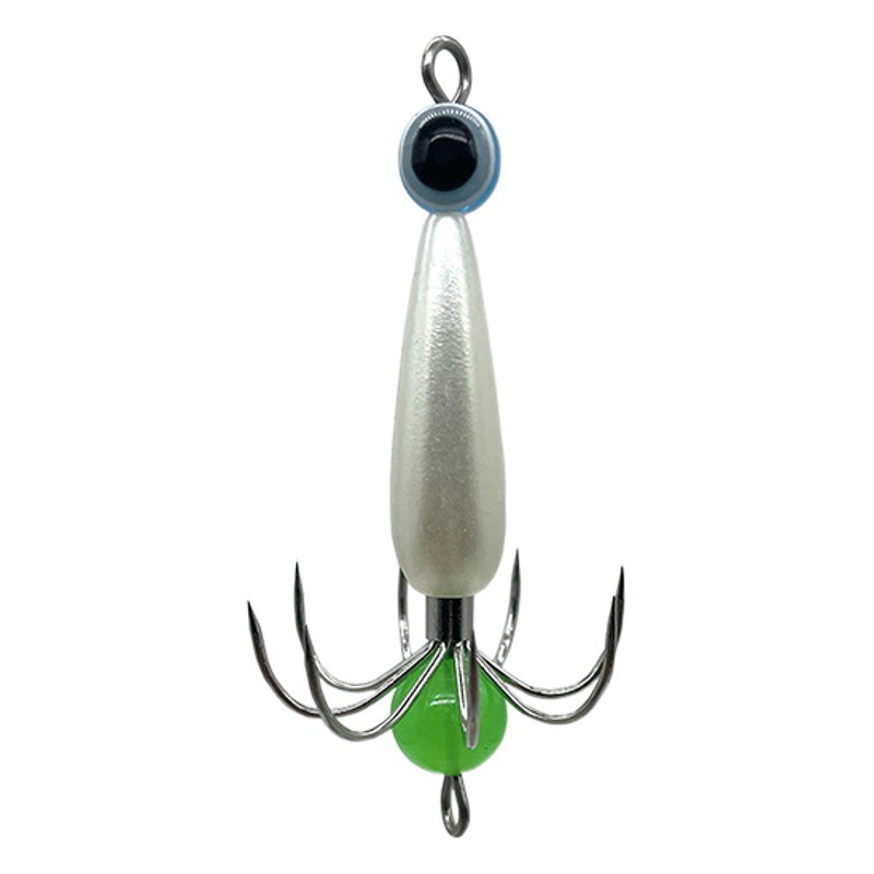 Octopus Octopus Hook secondary hook new Luminous octopus hook octopus hook octopus small secondary hook fluorescent six claw small anchor hook
