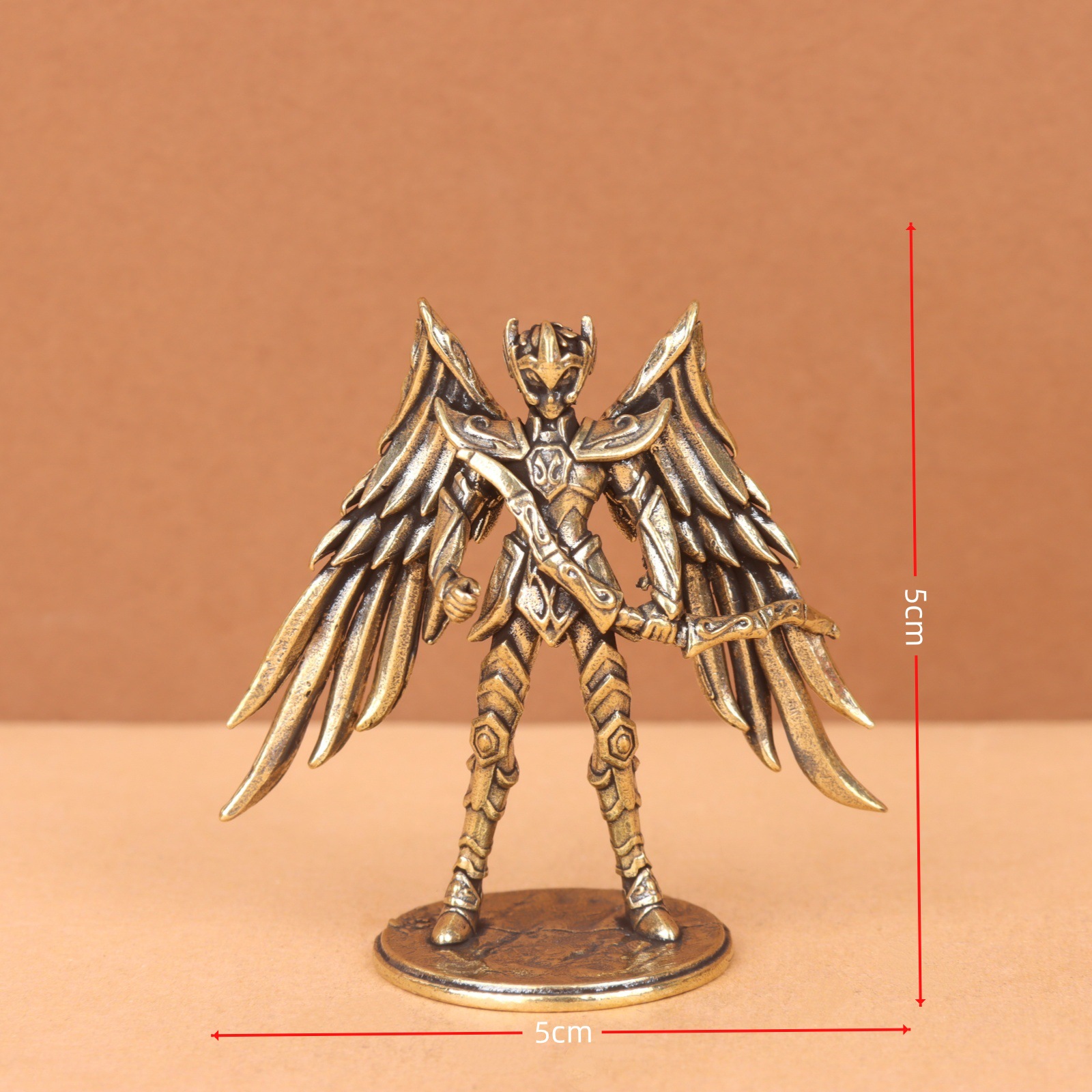 Ventas transfronterizas de bronce doce constelaciones de guardianes adornamientos Star Yao modelo de dibujos animados decoración de escritorio adornamientos de cobre