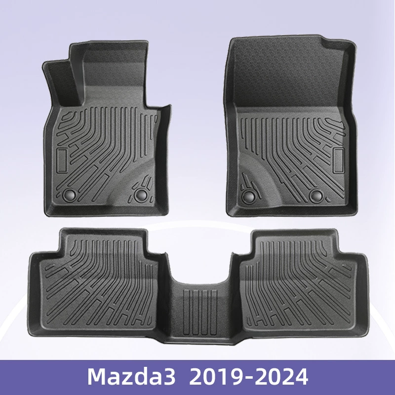 Для Mazda 3Mazda3 топлива 2019-2024 3D 24/7 Материал TPE ножки Подкладка