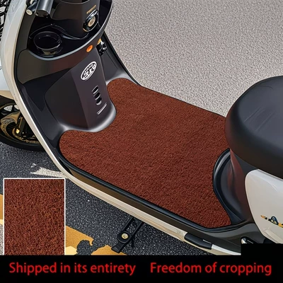 Avtomobil döşəmə paspasları, Foot Mat Dust Removal All-Season Universal - zx-solid-color-electric-car-mat-04-3060-cut-the-wire-loop-by-yourself