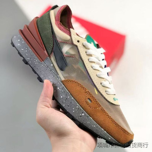 ���＃ԭWaffle One͸��W���ܲ���Ů�A��һ��sneakers���e�\��Ь