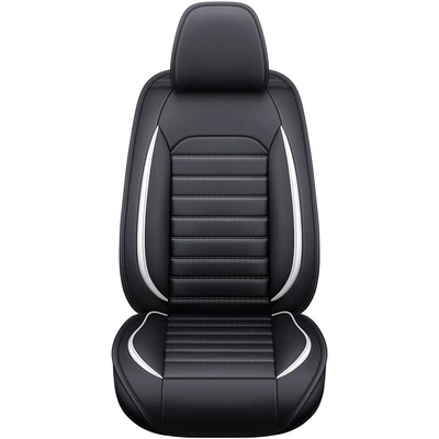 Seat cushion, seat cover — Summer Trendy Car Seat Cushions - black-and-white-front-row-single-seat-standard-version-general