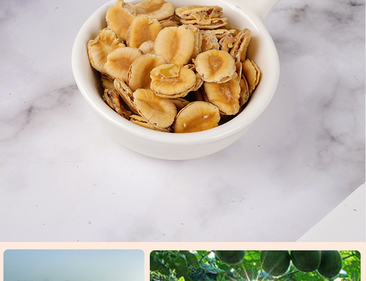 Luo Han Guo Seeds (Siraitia grosvenorii) — Dried Monk Fruit Seeds for Cold-Brew Tea, 55g Jar in use