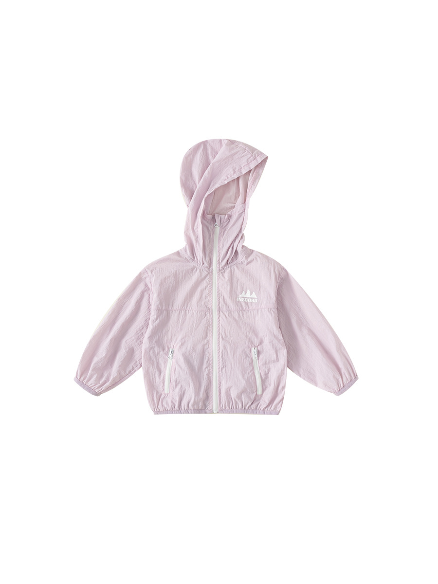 [Envío gratis especial] Ropa para niños Youbao Ropa de verano para niños Ropa de aire acondicionado Chaqueta con capucha para niñas Puede guardar ropa de protección solar para niños image 6