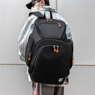 Multi-functional Computer Korean-style Backpack Large Capacity Multi-pocket Student Schoolbag Men's and Women's Trendy Cool Sports Travel Backpack