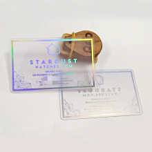 VIP磨砂会员贵宾透明UV卡片印刷 PVC磨砂透明卡制作厂家