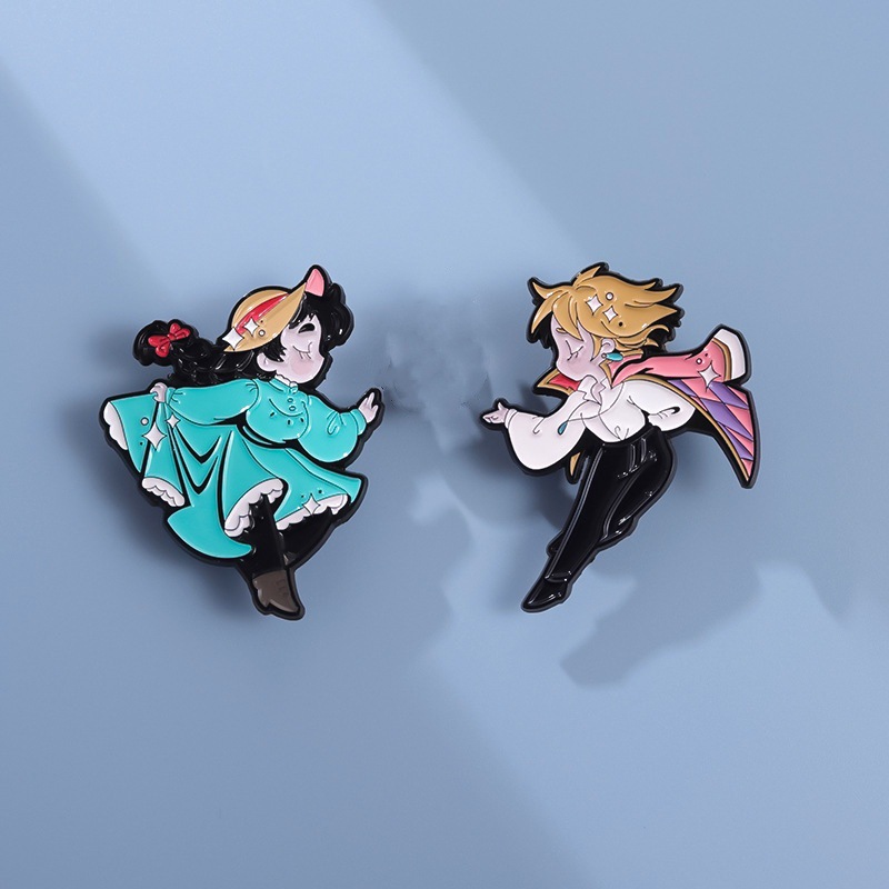 cartoon cute brooch