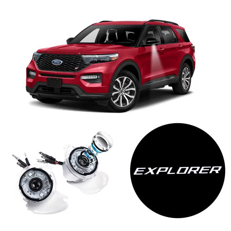 Подходит для Ford Ruijie Mondeo Explorer Taurus Wing Tiger Детектор заднего вида зеркало заднего вида приветственный фонарь