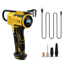 无线充电车载汽车手持充气泵用打气泵小轿车电动便携式轮胎加气泵