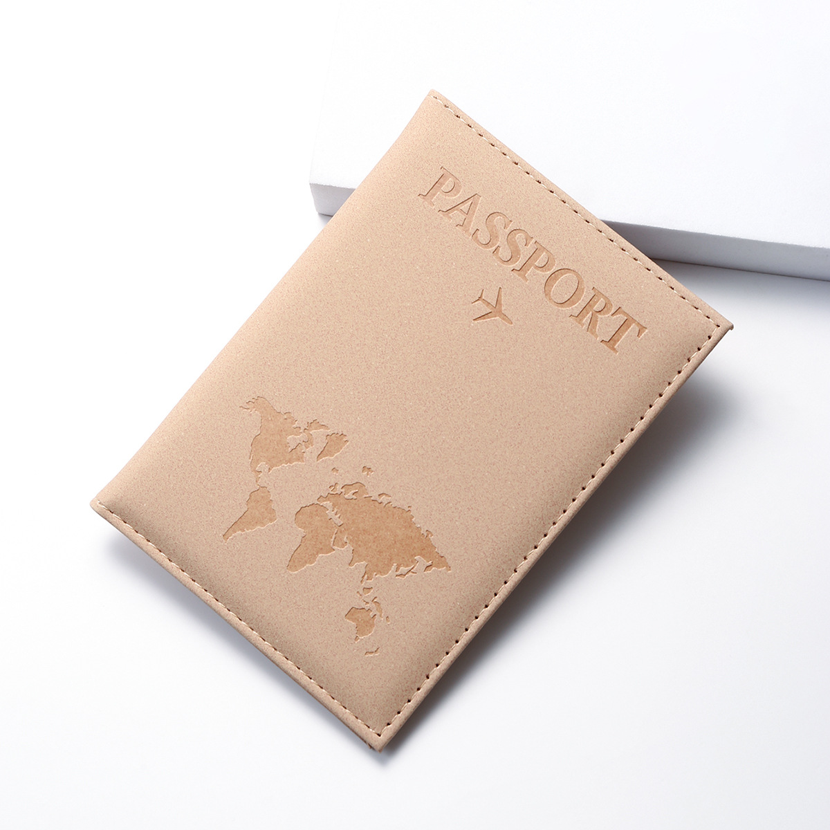 multi color map passport bag travel document bag passport holder passport protective cover couple passport bag_voghion.com
