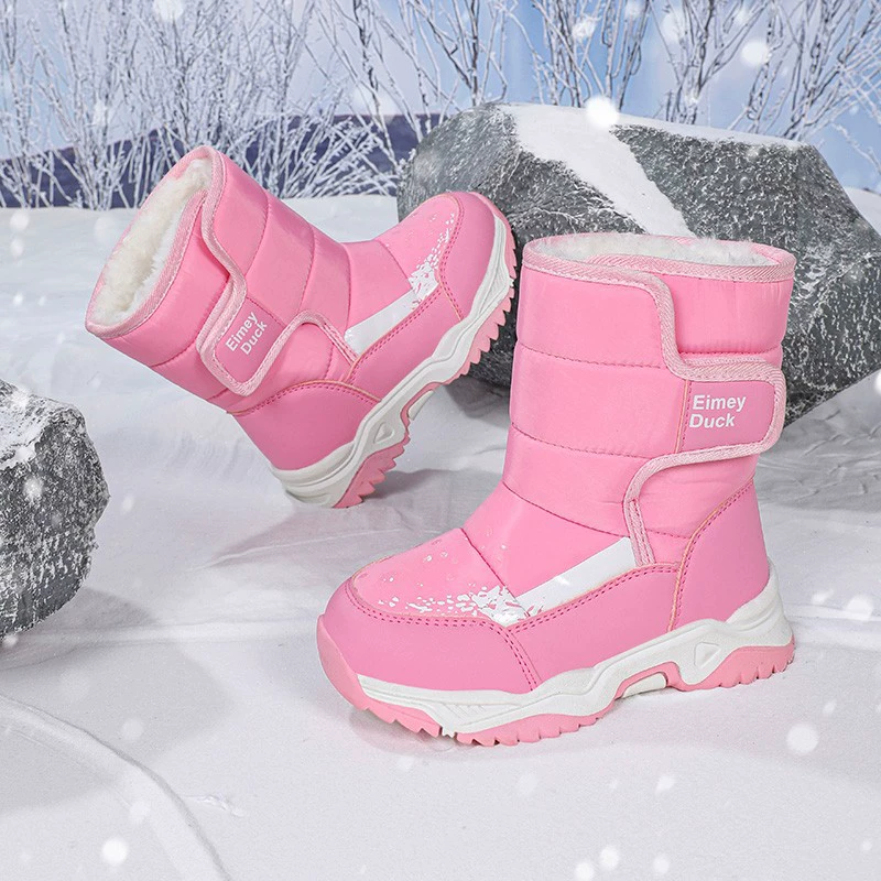 Children's high boots, keep warm non-slip shoes for boys, for teenagers