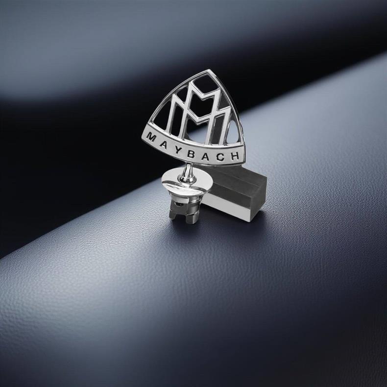 Mercedes-Benz Maybach original car emblem: S480 vertical emblem, S560 emblem, S450 emblem, GLS480 front emblem, S-Class and E-Class vertical emblems