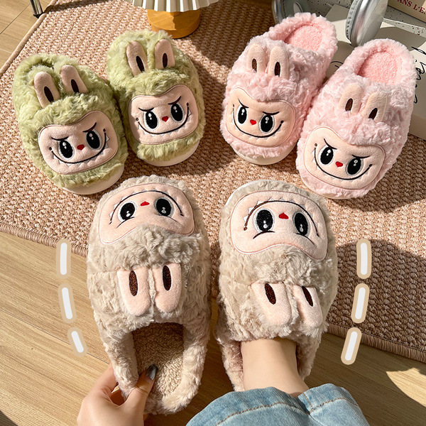 demi-season keep warm women's slippers