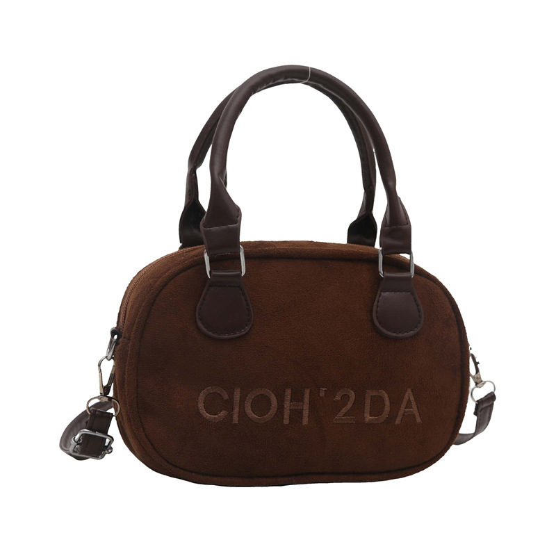 Bolso de mano mate para mujeres 2025, primavera nueva moda retro nicho bolso pequeño bolso cuadrado literatura y arte simple bolso de mochila