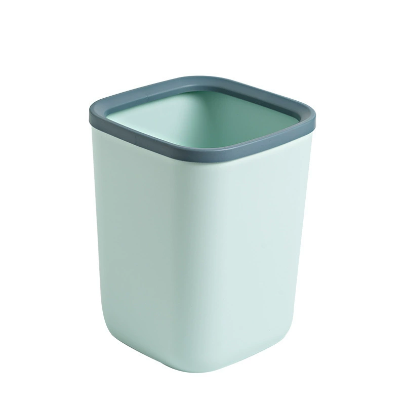 Multicoloured plastic creative garbage can for living room
