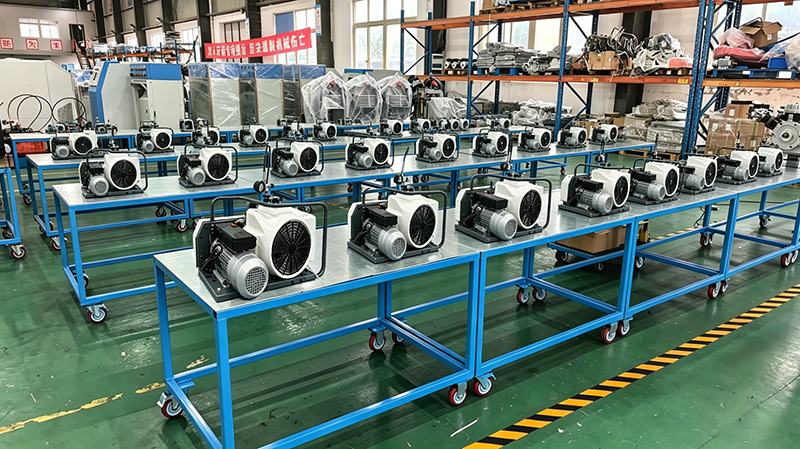 Bs-W100Em Portable High Pressure Air Compressor Rescue Diving Breathing Apparatus Firefighting Air Filling Pump