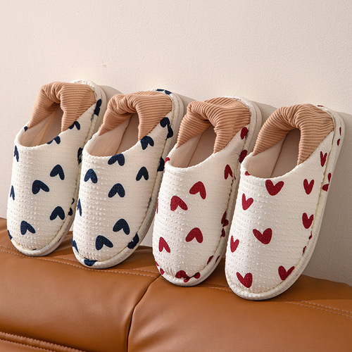 Maternity Shoes Summer Thin Model Postpartum 7-8 Months Spring and Autumn Cute Non-slip Breathable Indoor Home Cotton Slippers for Women