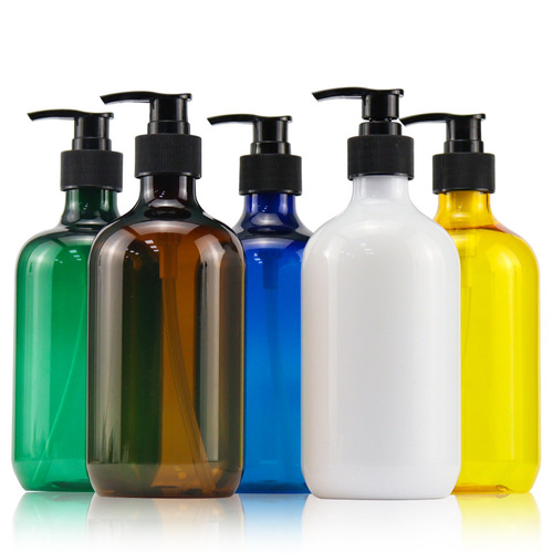 500ml shampoo empty bottle refill pet plastic press shower gel lotion bottle hand sanitizer bottle