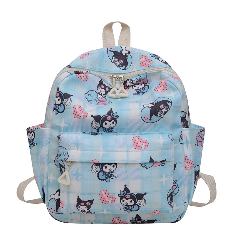 Sanrio Kindergarten Mochila escolar de gran capacidad Mochila para niños casual Cool Luomi Mochila para niños Mochila de primer grado