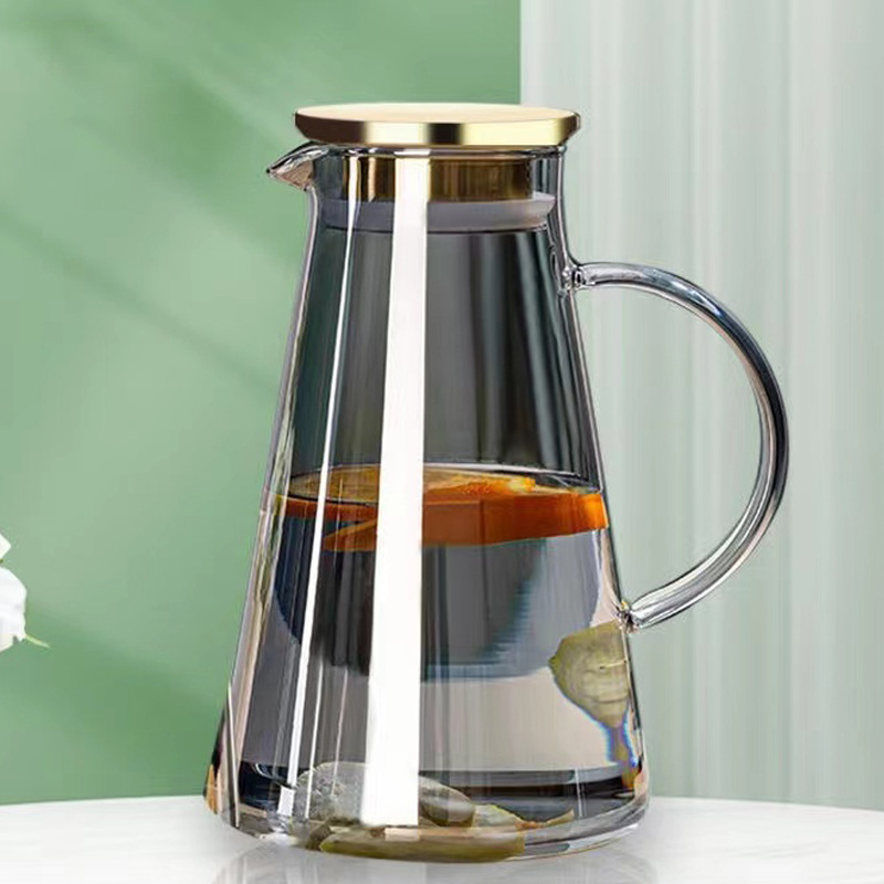 Hervidor frío de alto valor, hervidor de vidrio, resistente a altas temperaturas, taza de agua hervida fría para el hogar, tetera, juego de hervidor de gran capacidad image 8
