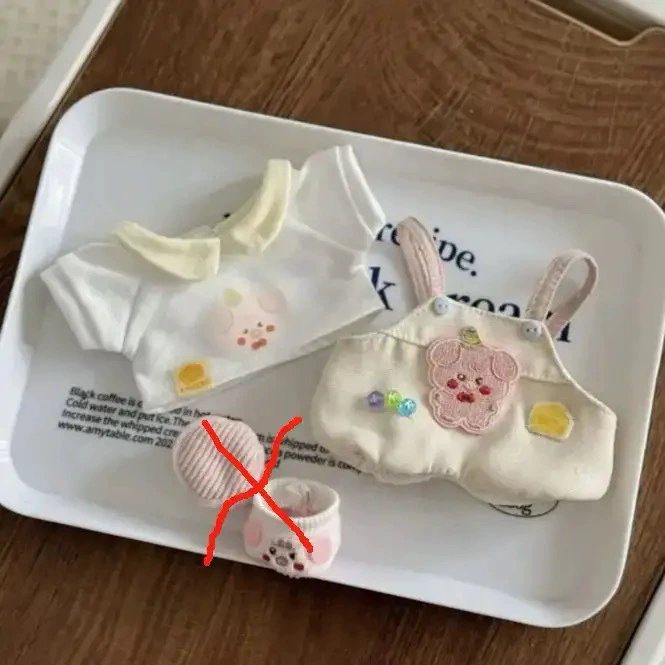 Хлопковая кукла, милый сменный комбинезон для переодевания, 20 см, детская одежда