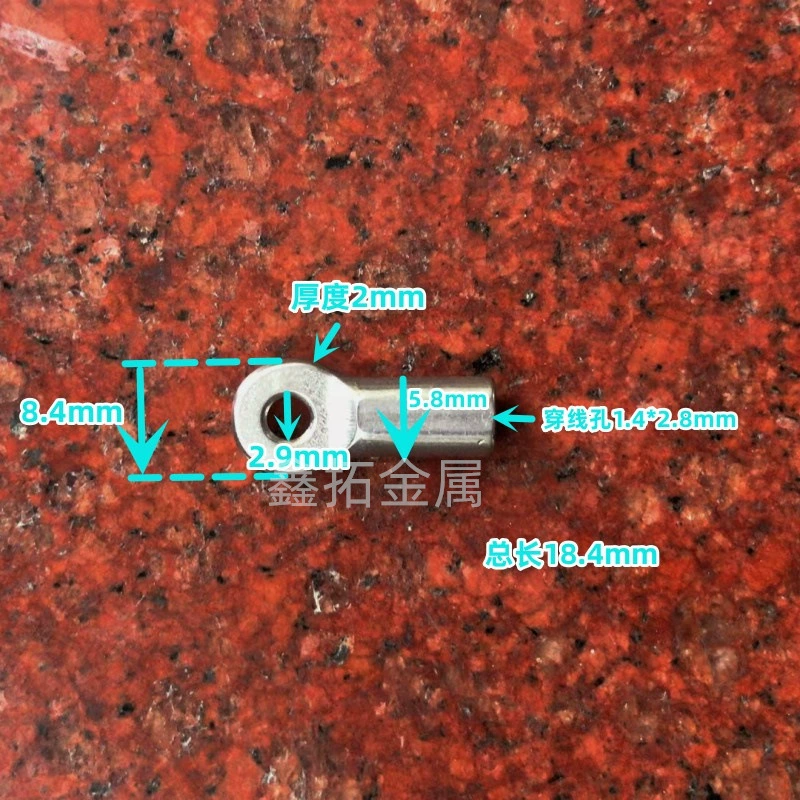 Нержавеющая сталь глаз стянутая проволочный канат