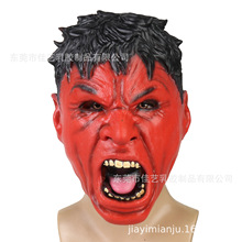 新款美国队长3红巨人面具头套漫威超级英雄电影周边cos万圣节道具