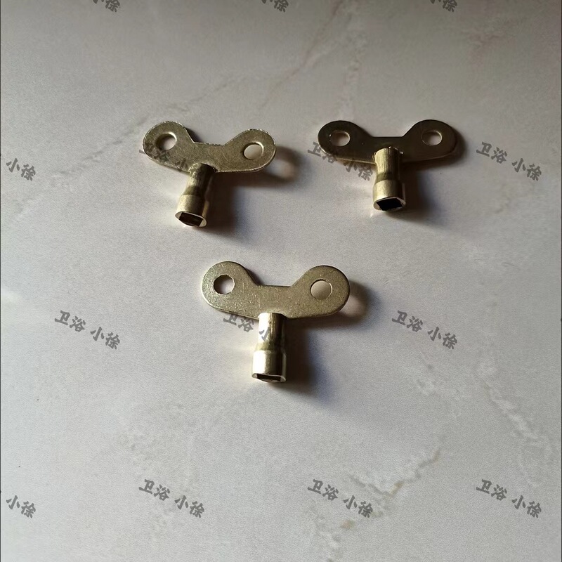 4-point faucet switch key community tap water dragon head lock household four-point outdoor anti-theft faucet 4-angle handle