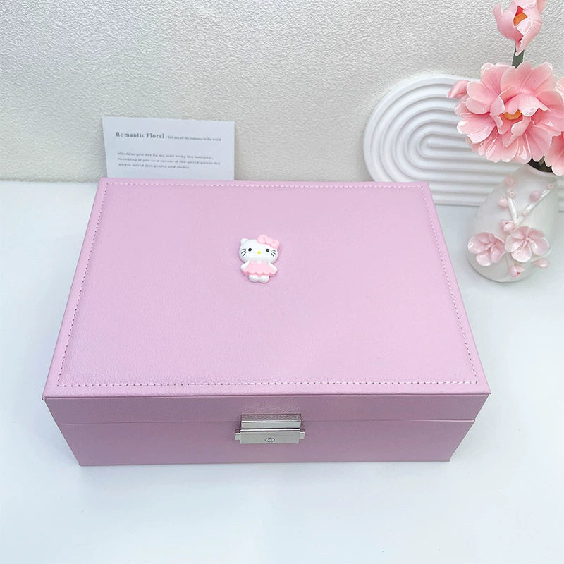 Hello Kitty, милый аксессуар для волос, элитная бижутерия, детская подарочная коробка, заколка для волос для учеников начальной школы, подарок на день рождения принцессы