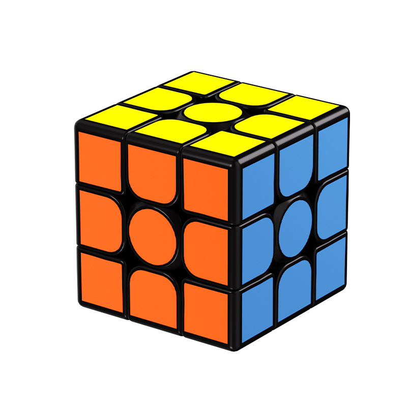 Magic Domain Rubik's Cube Classroom Enchantment Dragon 3 Rubik's Cube Black Enchantment Dragon 3 Professional Competition Third-order Rubik's Cube Smooth Third-order Toy