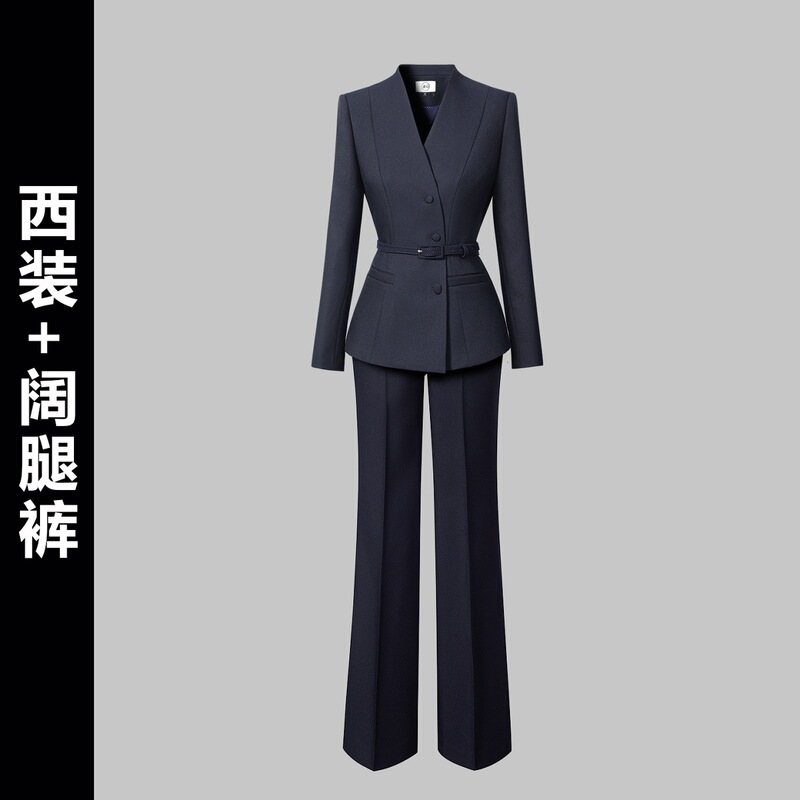 秋季西装套装女2025新款职场通勤气质干练时尚修身高端职业工作服|undefined