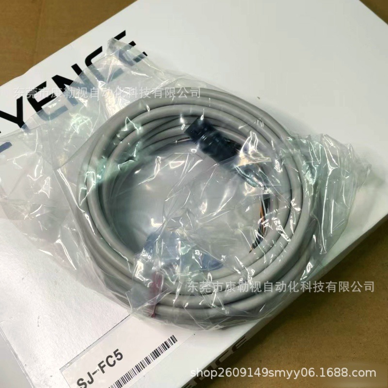 基恩士/KEYENCE静电消除器电缆 SJ-FC5 现货全新原装正品议价出售
