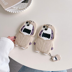 立體潮牌衛衣鯊魚iphone14promax蘋果13手機殼適用卡通硅膠12新款