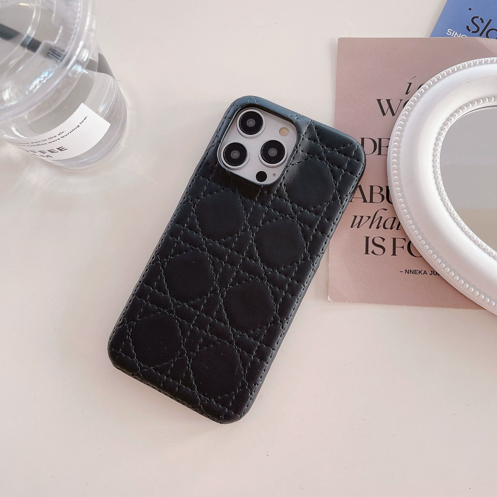 Яблоко, чехол совместимый с телефоном, iPhone 13, мобильный телефон, iphone, 15promax, стиль Chanel