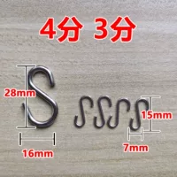 Крючок S для куклы S, крючок 12 точек, 6 точек, 4 точки, 3 точки, крючок для головы, крючок для рук и ног, полный набор аксессуаров, комплект аксессуаров