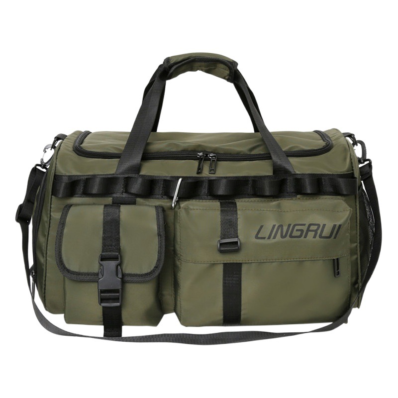 Multi-functional cross-border Men's portable messenger bag European and American fashion large capacity travel bag trend new sports gym bag