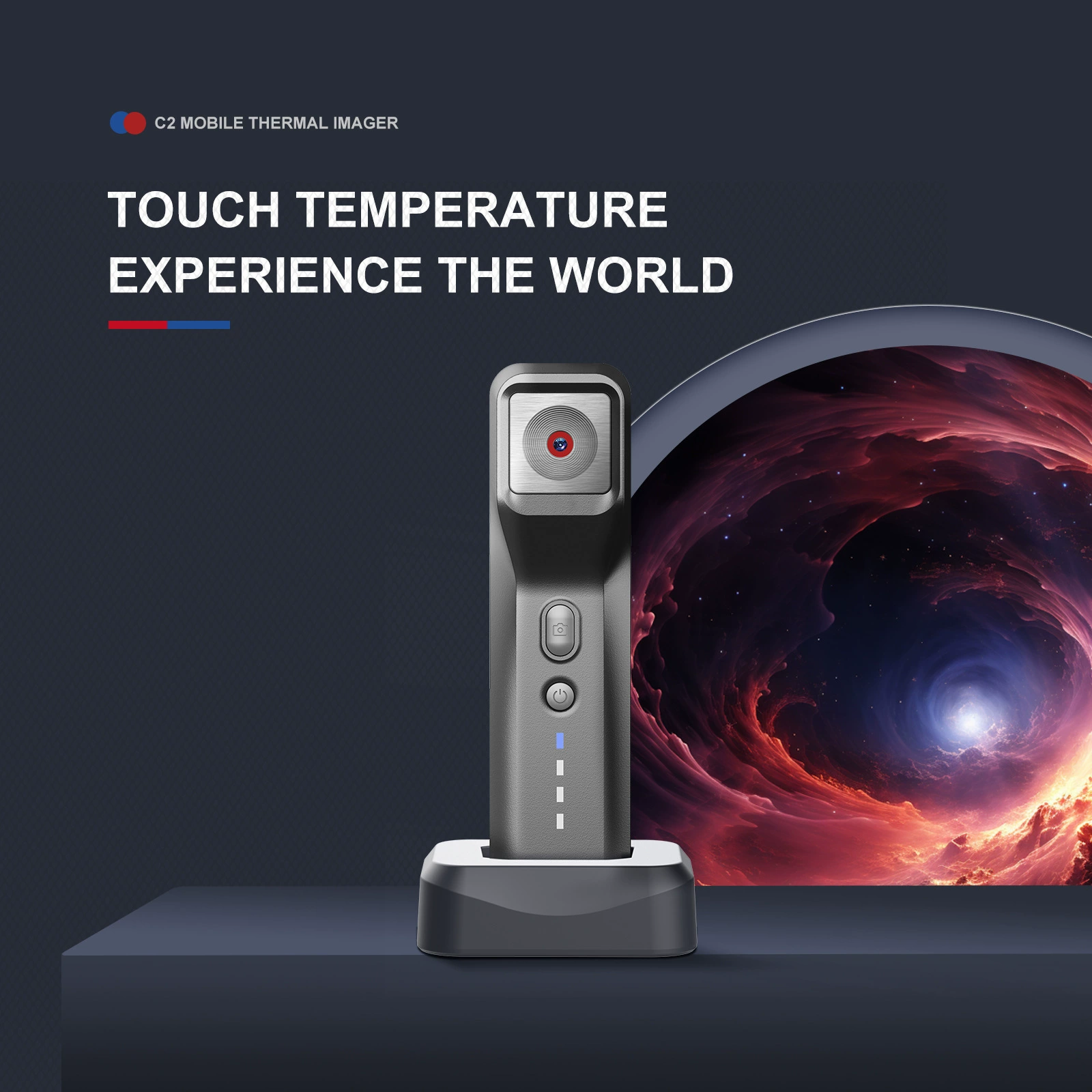 C2 новый инфракрасный тепловизор, мобильный тепловизор, подключенный к Wi-Fi, мобильный телефон, специальный термометр