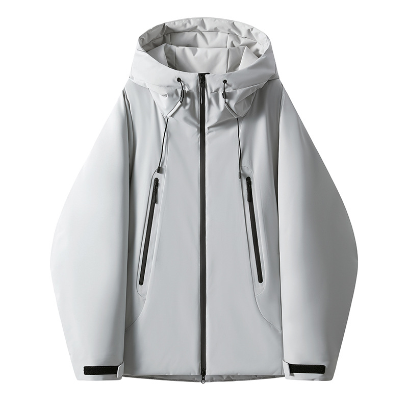 批发新款保暖棉服经典纯色压胶三防滑雪服耐磨透气户外运动外套