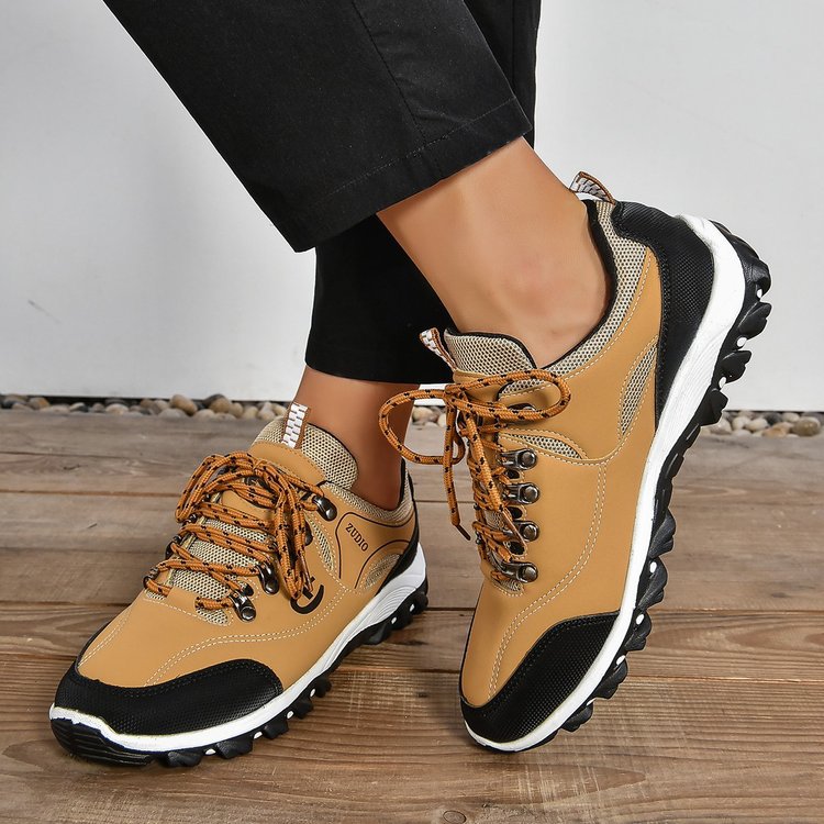 Große größe männer casual sport schuhe frauen frühling und herbst neue schnüren bergsteigen sport einzelnen schuh casual schuhe_voghion.com