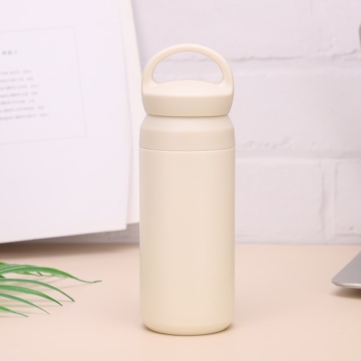 Comercio exterior nuevo 304 taza de café de acero inoxidable elemento japonés portátil doble tapa taza de regalo portátil al aire libre taza portátil