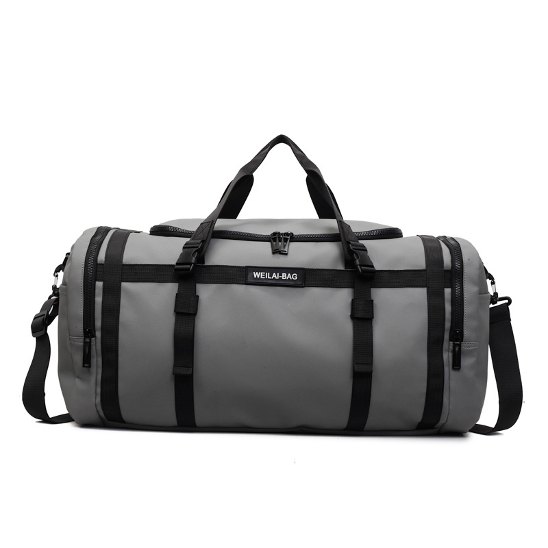Bolsa de viaje de gran capacidad al aire libre de corta distancia separación seca y húmeda bolsa deportiva de acondicionamiento físico portátil bolsa de almacenamiento de entrenamiento de moda ligera